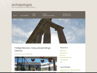 archaeologos.at Webseite Vorschau
