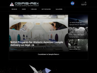 asteroidmission.org Webseite Vorschau