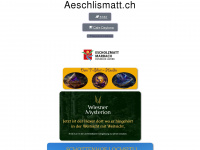 aeschlismatt.ch Webseite Vorschau