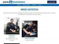 wicki-autotech.ch Webseite Vorschau