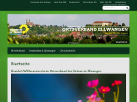 gruene-ellwangen.de Webseite Vorschau