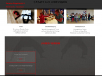 shotokan-karate-hilchenbach.de Webseite Vorschau