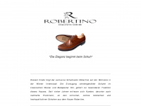 robertino-schuhe.at Webseite Vorschau