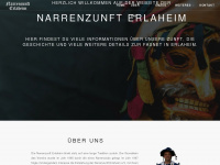 narrenzunft-erlaheim.de Webseite Vorschau