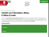 bikeverleih-saalbach.at Webseite Vorschau
