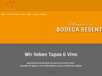 bodega-sesenta.de Webseite Vorschau