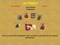 up-teddy.de Webseite Vorschau