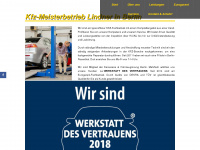 kfz-lindner.de Webseite Vorschau