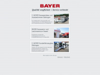 bayer-karosseriebau.de Webseite Vorschau