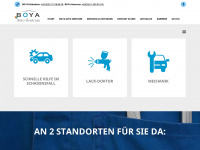 boya.de Webseite Vorschau