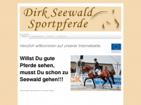 sportpferde-seewald.de Webseite Vorschau