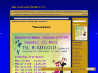 blaugold.info Webseite Vorschau