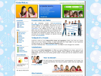 kinderweb.eu Webseite Vorschau