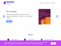maxqda-press.com Webseite Vorschau