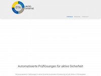dta-group.eu Webseite Vorschau