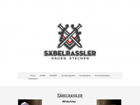 saebelrassler.ch Webseite Vorschau