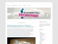 rheinmetall-hauptversammlung.org Webseite Vorschau
