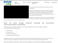 purux-verpackung.de Webseite Vorschau