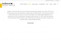 bulbaum.eu Webseite Vorschau