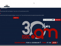 isoc.am Webseite Vorschau