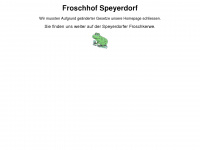 Froschhof-speyerdorf.com
