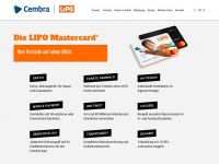 lipo-mastercard.ch Webseite Vorschau