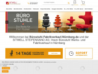 buerostuhl-fabrikverkauf-nuernberg.de Webseite Vorschau