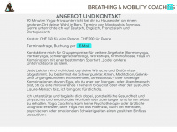 bmcyoga.ch Webseite Vorschau