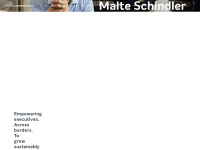 malteschindler.com Webseite Vorschau
