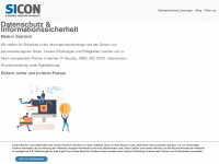sicon-it.de Webseite Vorschau