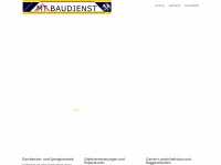 mt-baudienst.de Webseite Vorschau
