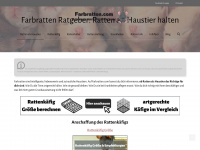 farbratten.com Webseite Vorschau