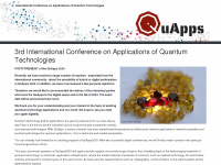 quapps-conference.com Webseite Vorschau