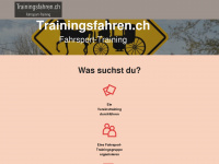 trainingsfahren.ch Webseite Vorschau
