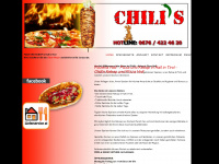 chilis.cc Webseite Vorschau