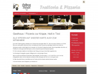 gasthaus-krippe.at Webseite Vorschau