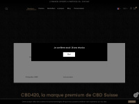 cbd420.ch Webseite Vorschau