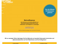 befundexpress.at Webseite Vorschau
