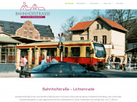 bahnhofstrasse.de Webseite Vorschau