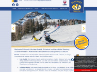 skiservice-carezza.com Webseite Vorschau