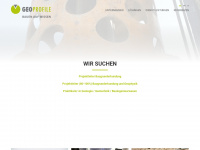 geoprofile.ch Webseite Vorschau