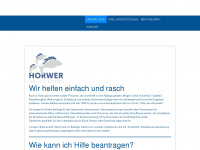 horwer-haelfed.ch Webseite Vorschau