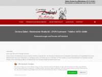 corinna-zabel.de Webseite Vorschau