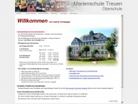 marienschule-treuen.de Webseite Vorschau