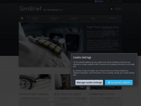 simbrief.com Webseite Vorschau
