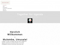 together-for-uganda.ch Webseite Vorschau