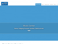 music-center.ch Webseite Vorschau