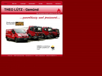 luetz-gemuend.de Webseite Vorschau