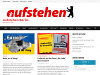 aufstehen-berlin.org Webseite Vorschau