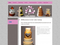 cake-galaxy.de Webseite Vorschau